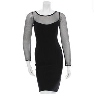 Herve Leger Bandage Dress Black